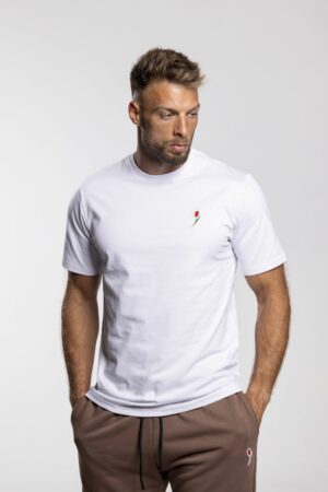 Rebel T-Shirt  / Subtle Logo White