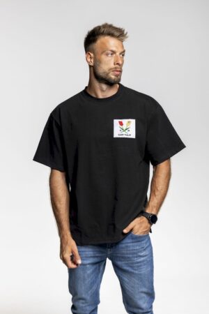 Rugged T-Shirt / Bold Logo Double Black