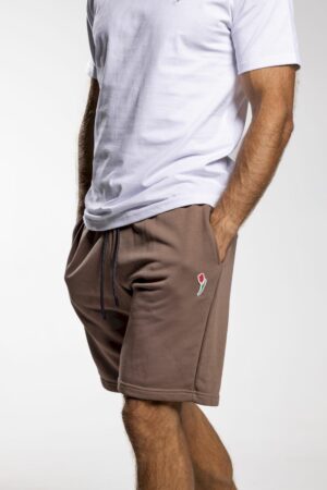 Shorts / Subtle Logo Brown