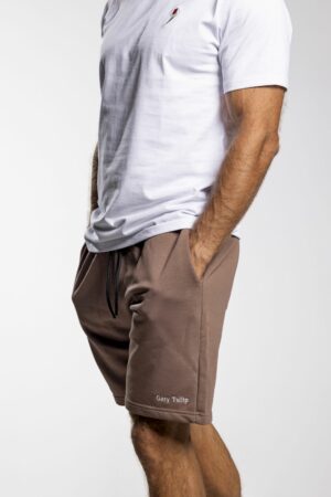 Shorts / Typo Logo Brown