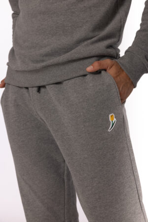 Plush Sweatpants Subtle Logo Moonstone