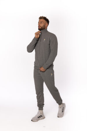 Plush Sweatpants Subtle Logo Moonstone