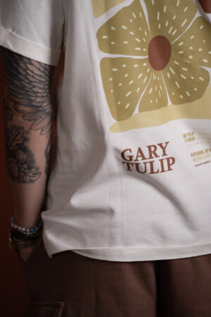Slow Motion Oversize Tee – Rust Gold