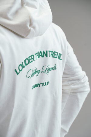 Hoodie Grind Lane White
