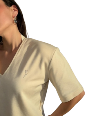 Tulip La Femme Tee - Beige