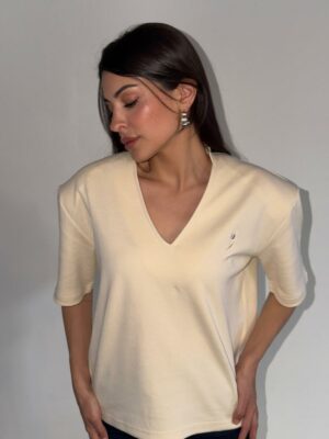 Tulip La Femme Tee - Beige